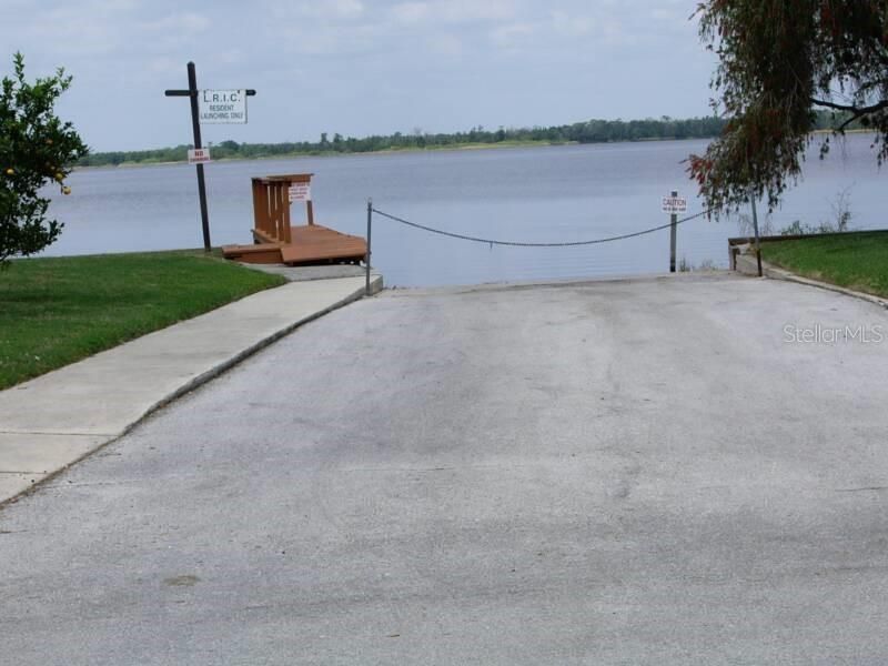 Lakeside Ranch community boat ramp