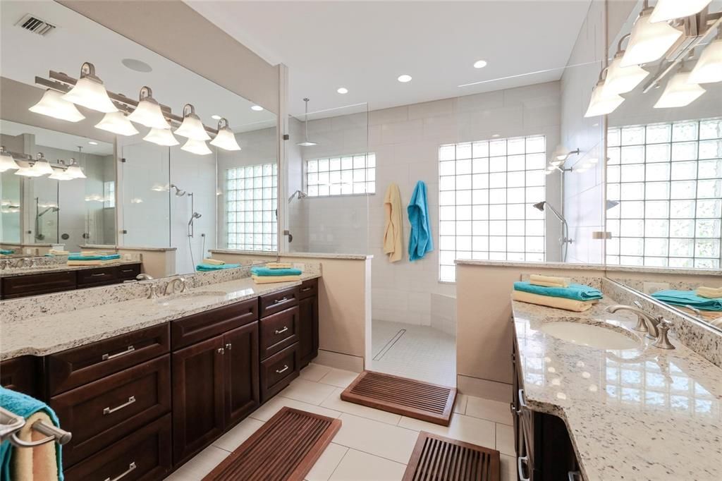 Prime remodeled luxury bath