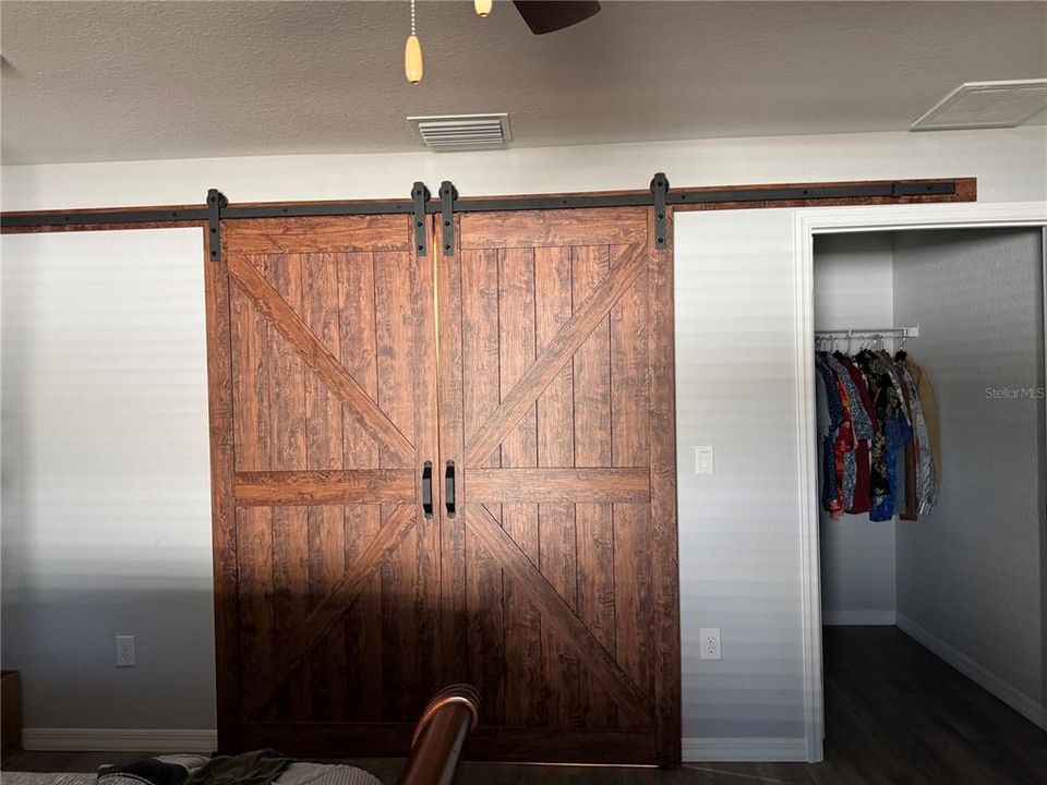 master bedroom bathroom door