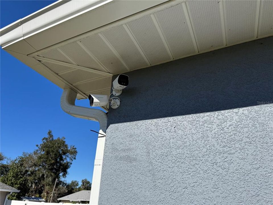 left side of house security system