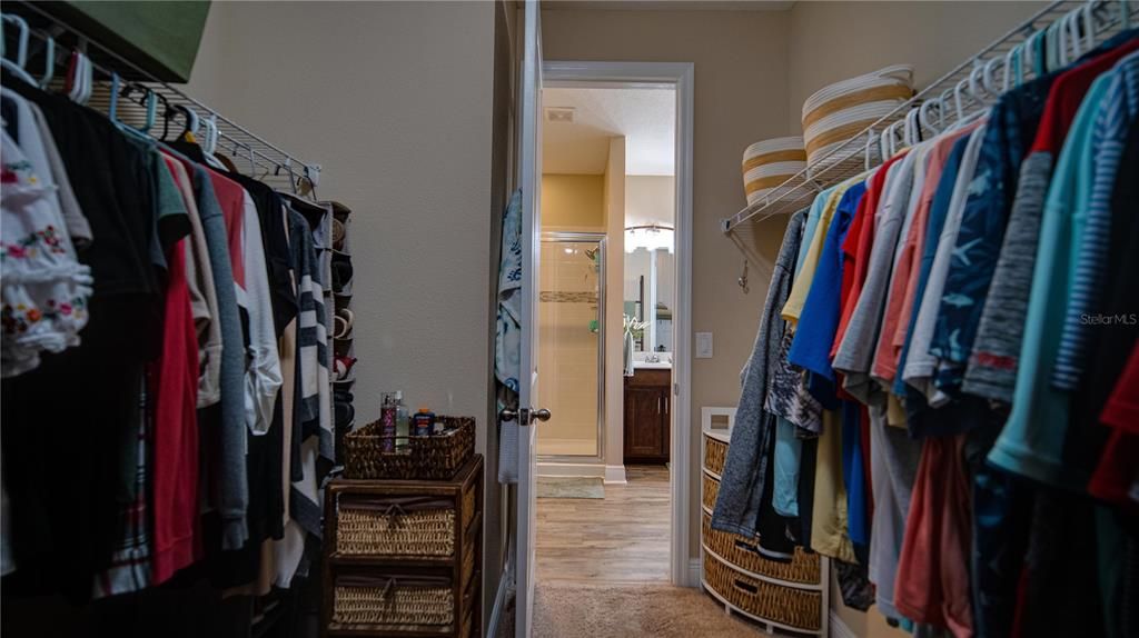 Walk in closet