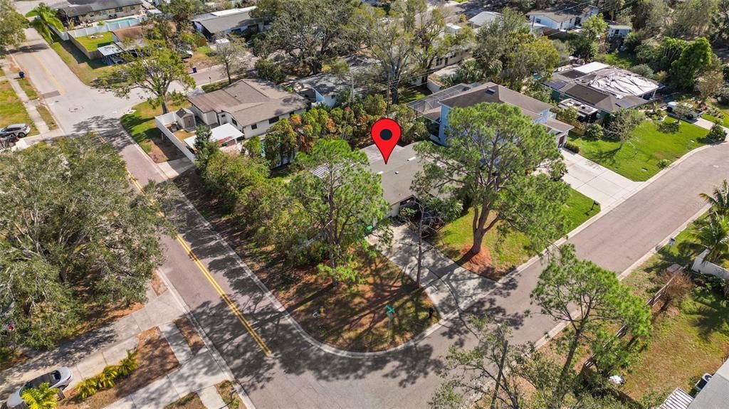 Corner lot in South Tampa, Florida | 4704 West Chapin Avenue