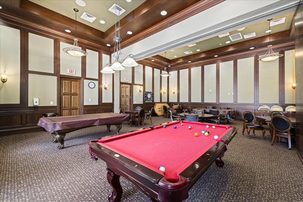 Clubhouse Billards Room