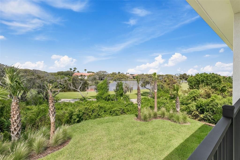 View from the Balcony Overlooking the Golf Course