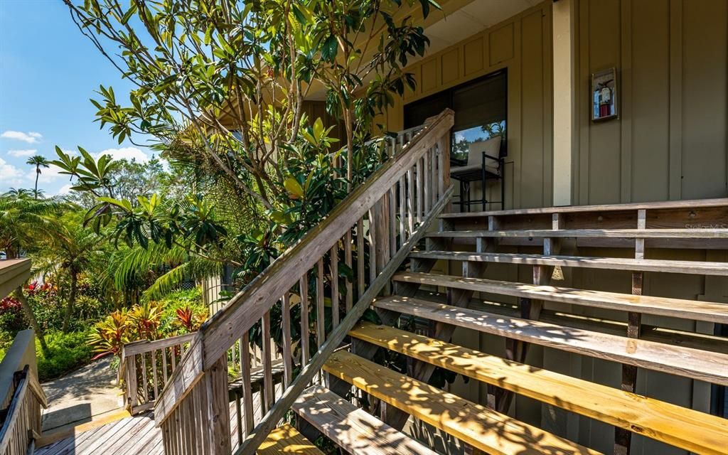 Entry Steps to the Condo