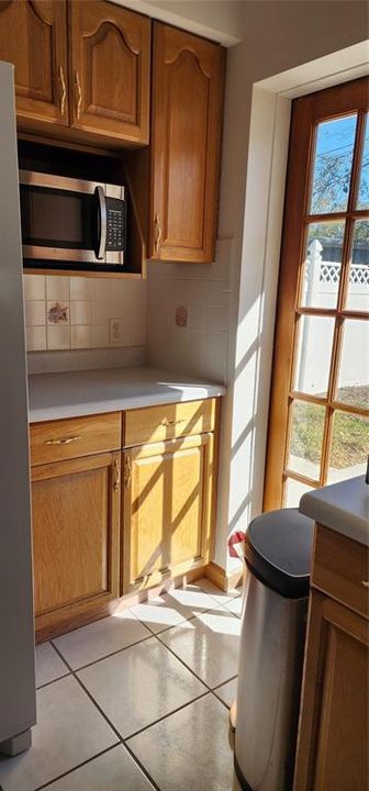 Kitchen at back door