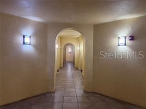 Hallway to condo