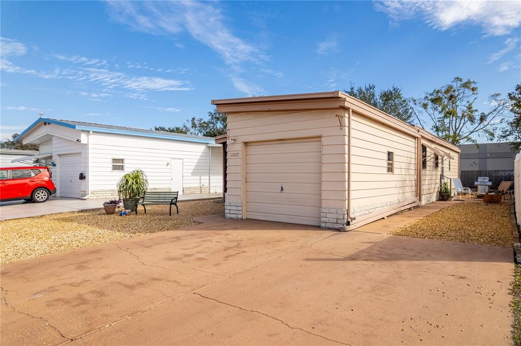 Garage entry