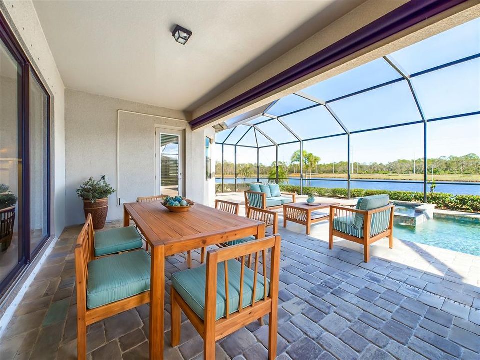 Large Entertainment Area With Shade.