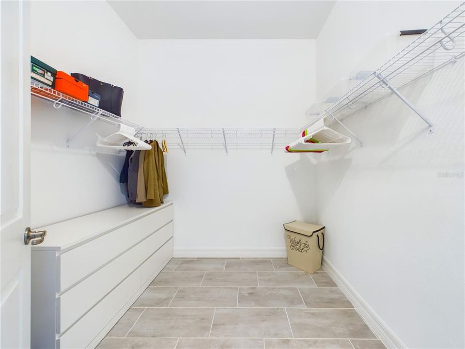 Primary Walk In Closet