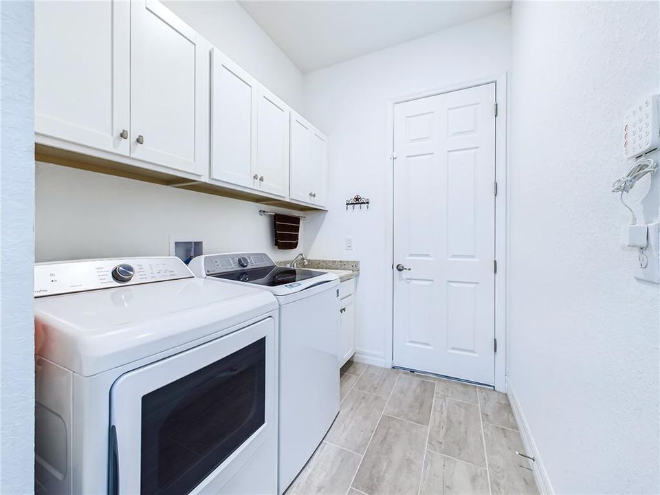 Centrally Located Laundry Room