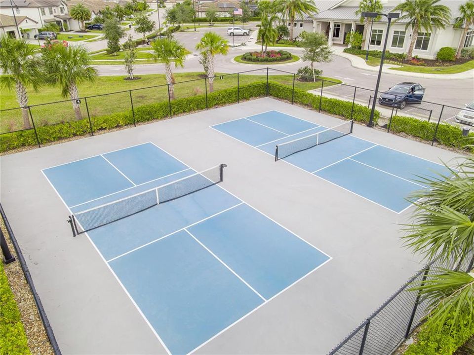 Designated Pickleball Courts