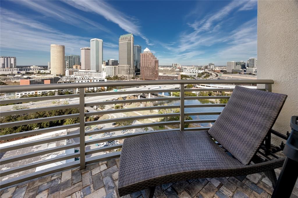 Picturesque view from your balcony.