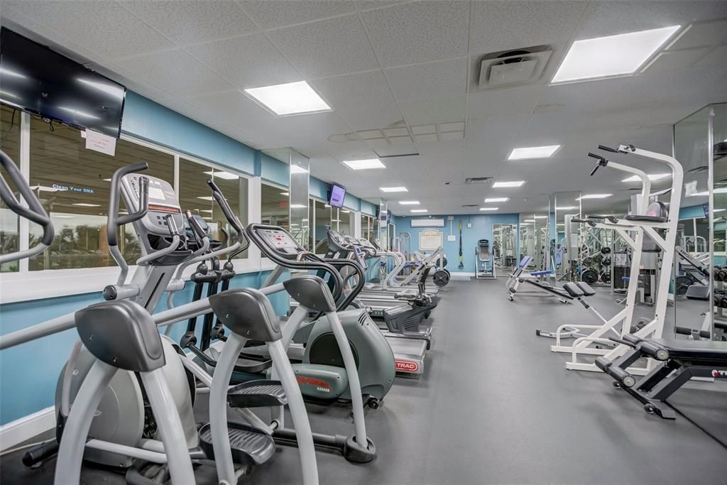 Fitness Center with Gulf Views!!