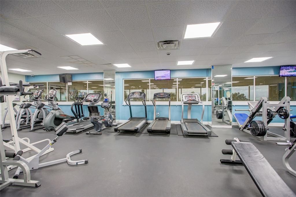 Fitness Center with Gulf Views!!