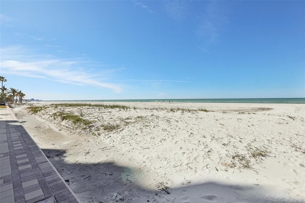 Looking South down the beach ... Jan 2025