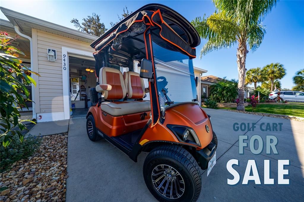 Golf Cart For Sale Separately