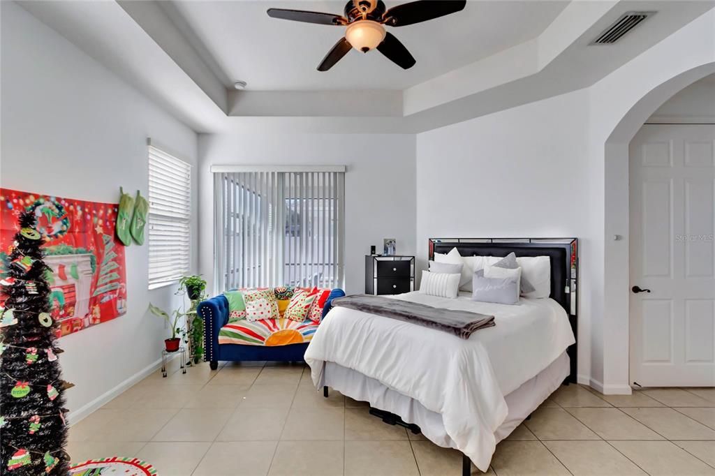 Master Bedroom Tray ceiling