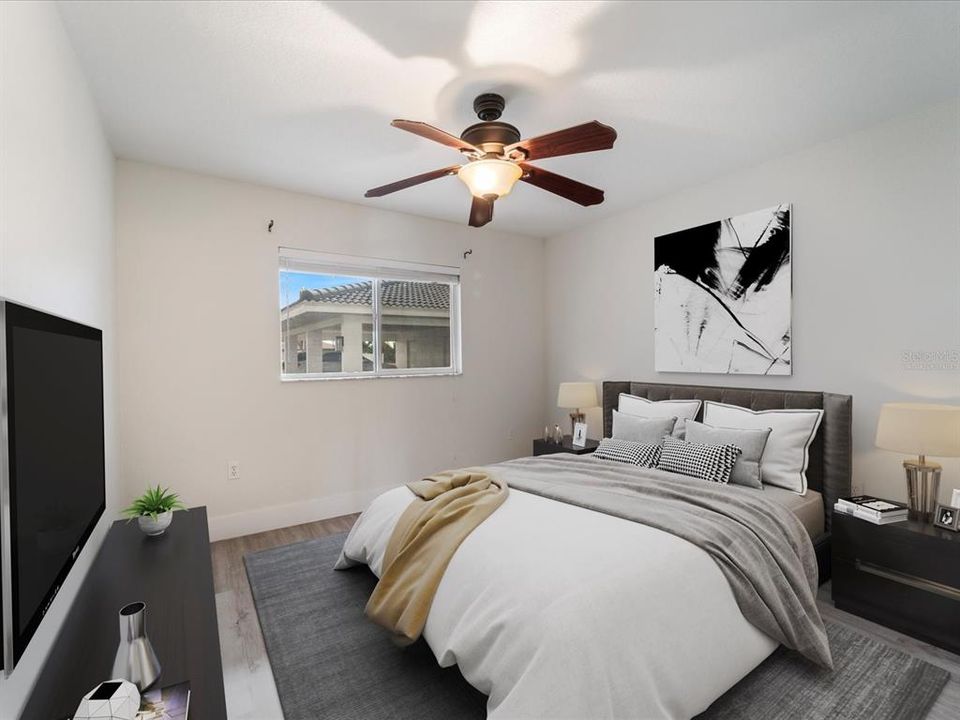 Virtually Staged - Guest Bedroom