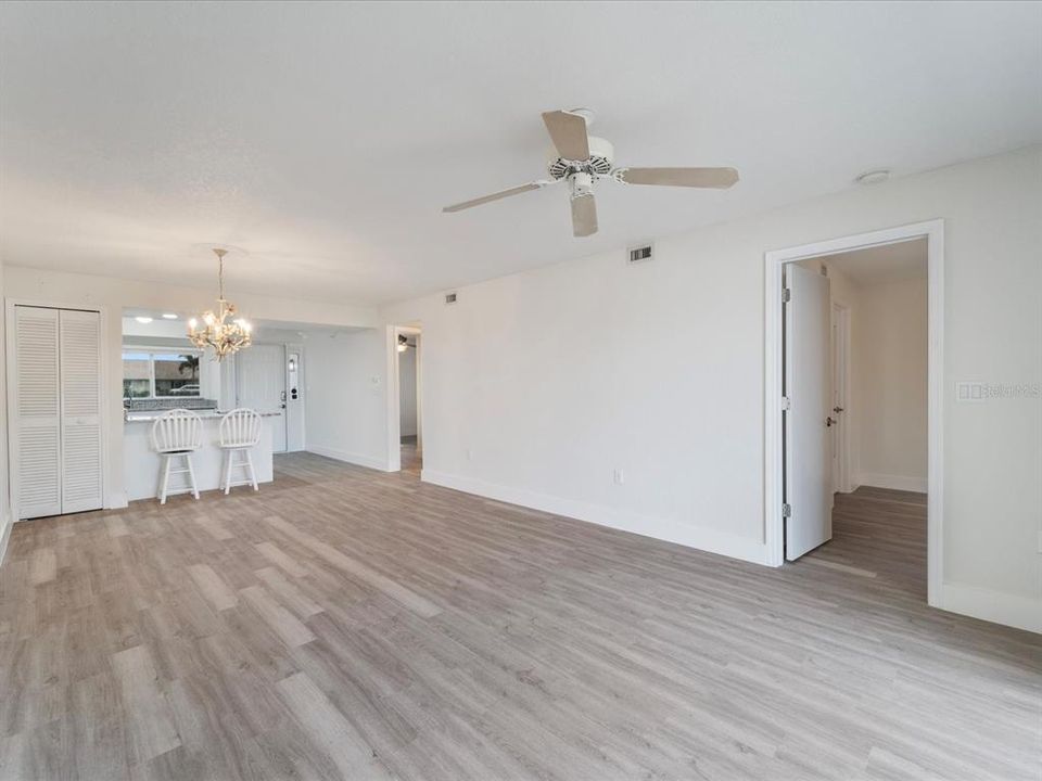 Dining Room/Living Room/Entrance to Primary Suite