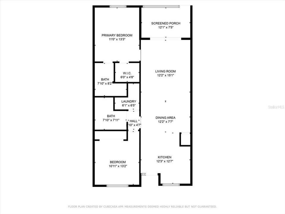 Floor plan of 26316 Nadir Rd #A2