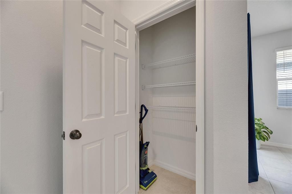 Hallway closet