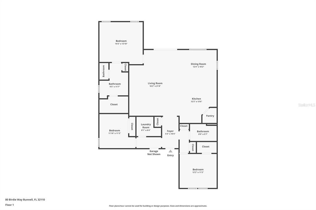 For Sale: $345,000 (3 beds, 2 baths, 1604 Square Feet)