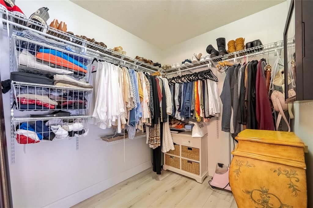 Primary Walk-in Closet