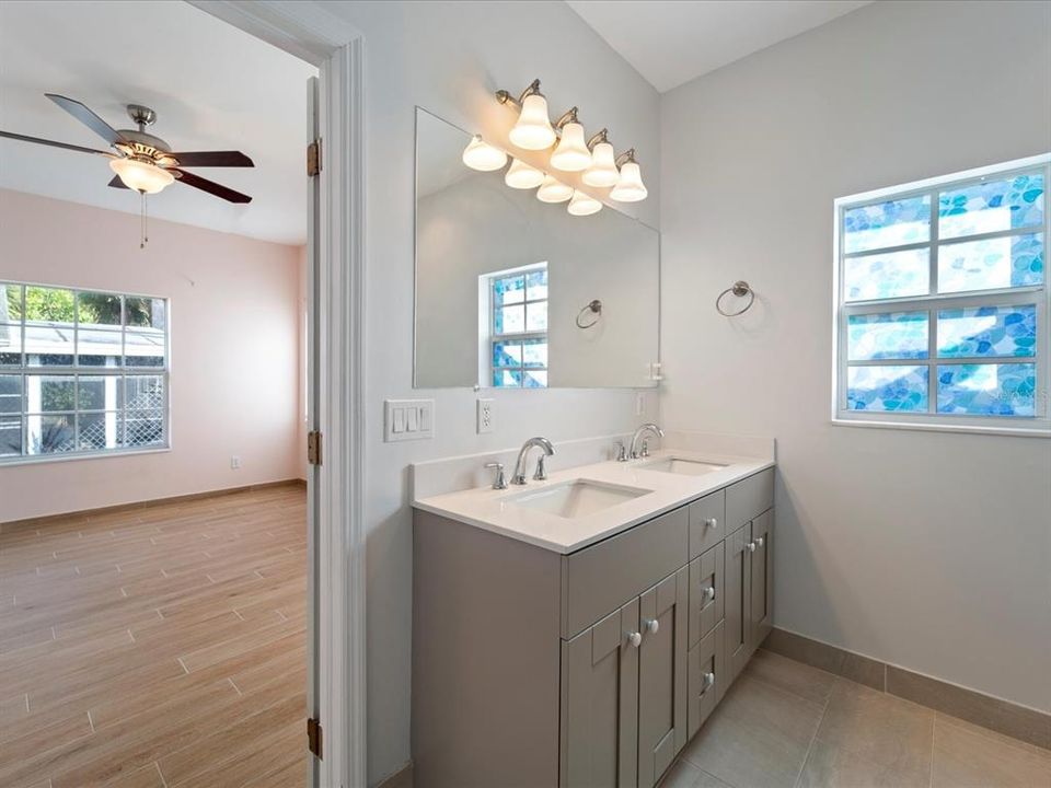 Master bathroom