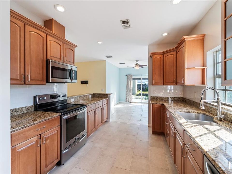 Kitchen with plenty of cabinetry