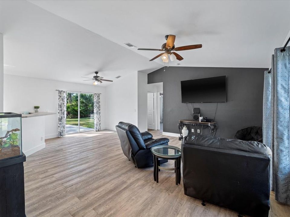 Living Room with Dining area