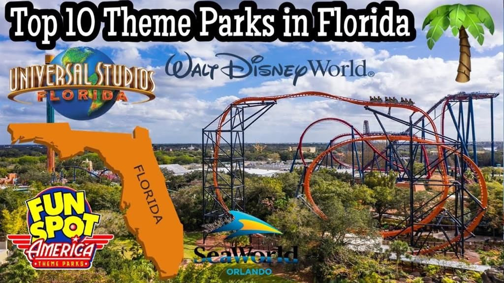 Florida famous theme parks .