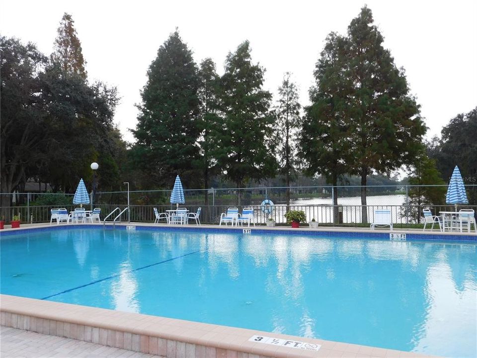 Solar Heated Pool At The Clubhouse