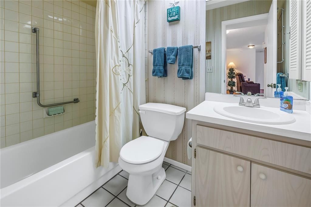 Second Bathroom With Tub