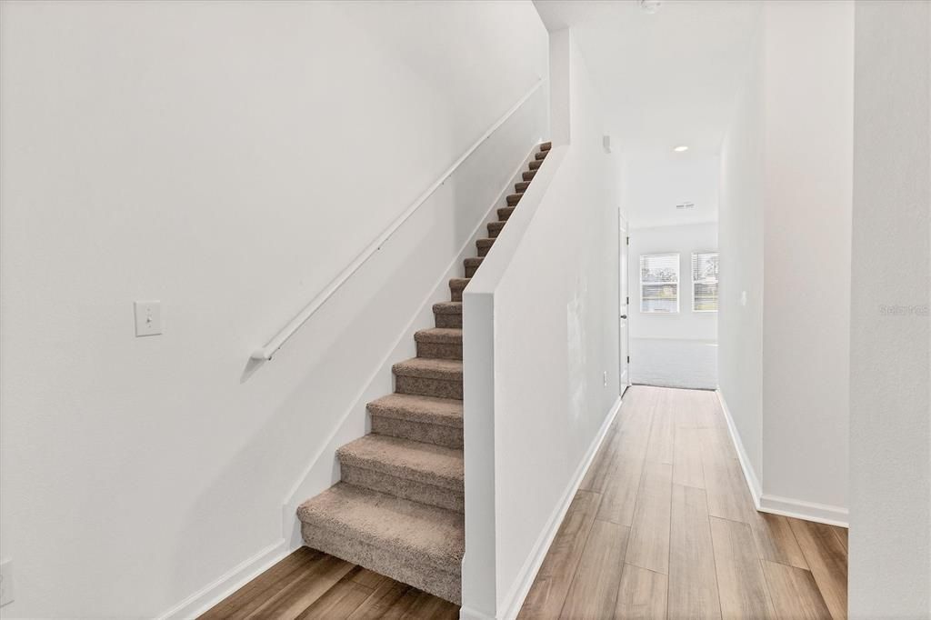 Stairway leading to Loft and Upstairs Bedrooms