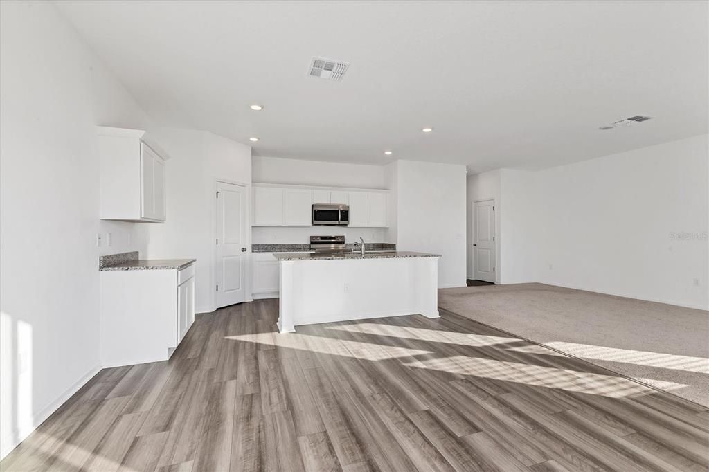 Dining Area and Kitchen, LVP