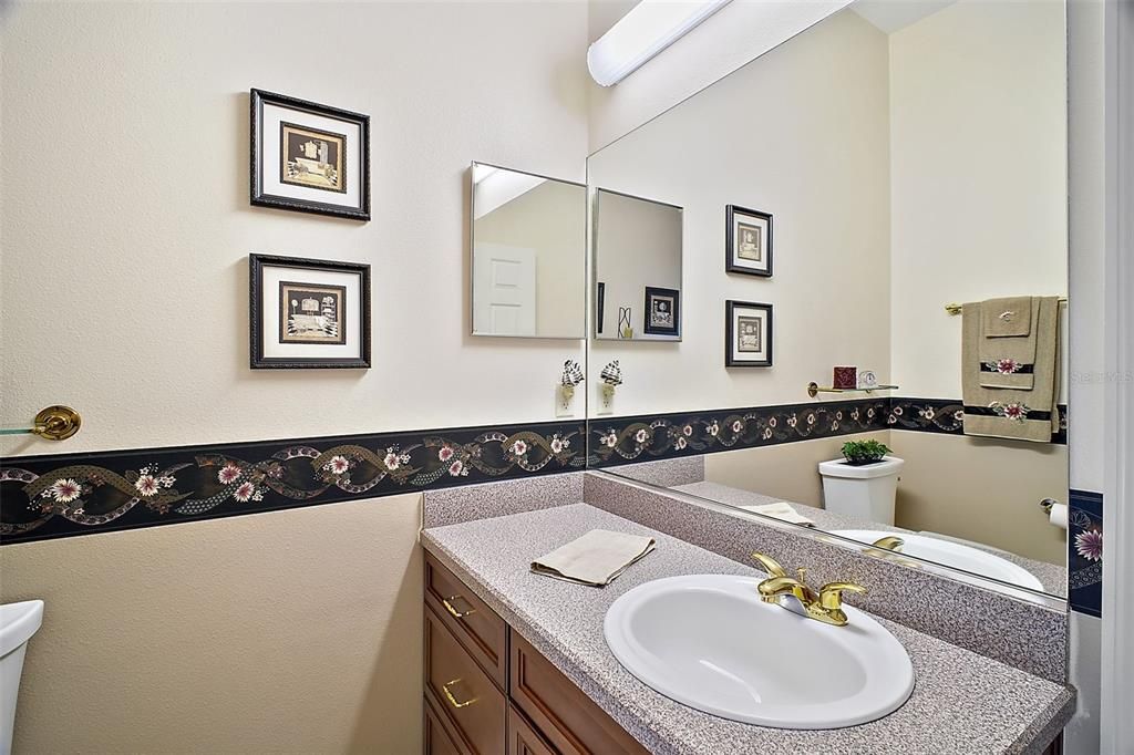 Guest Bathroom with walk in shower