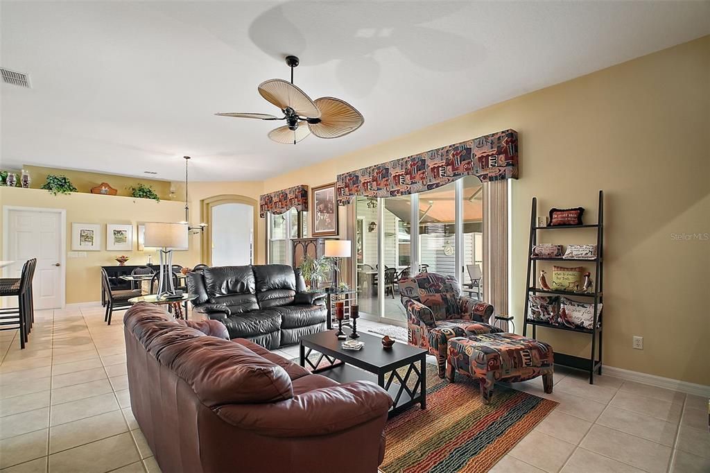 High Ceilings. Tile Floors.