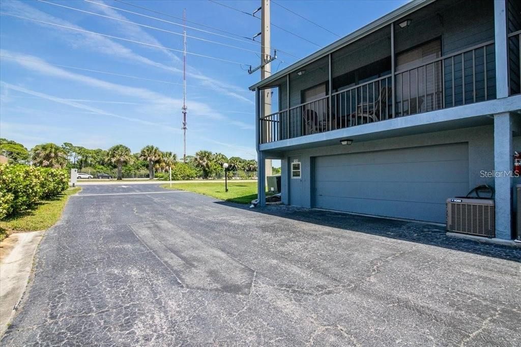 Driveway to garage