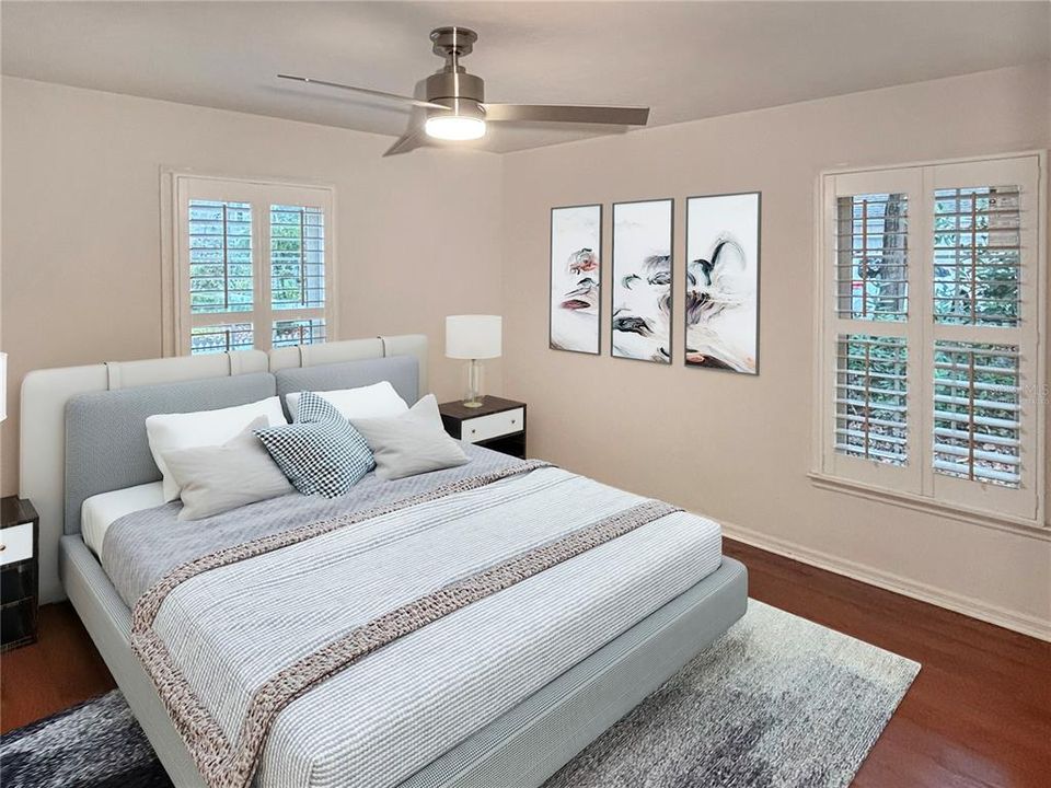 Virtually Staged Bedroom 2