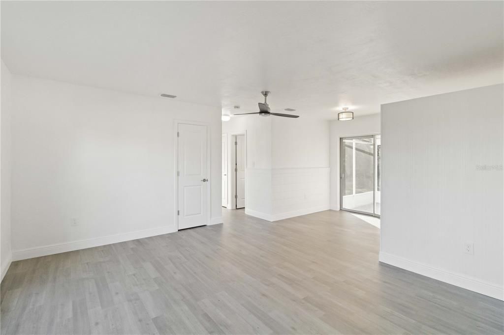 Living Room and Dining Area