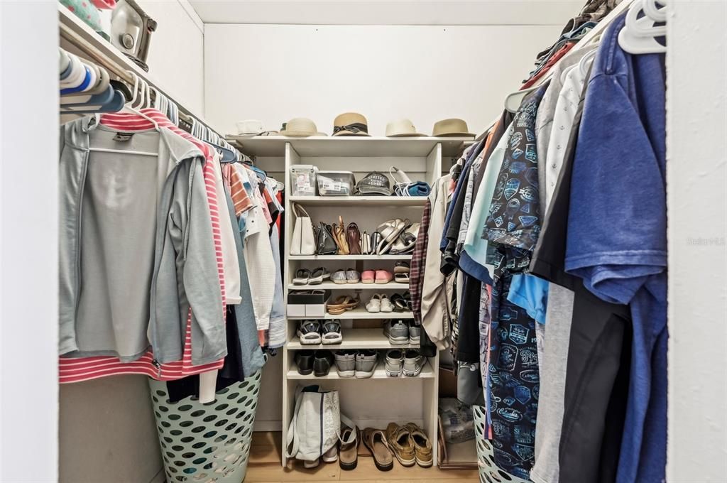 Master Bedroom Walk-in Closet