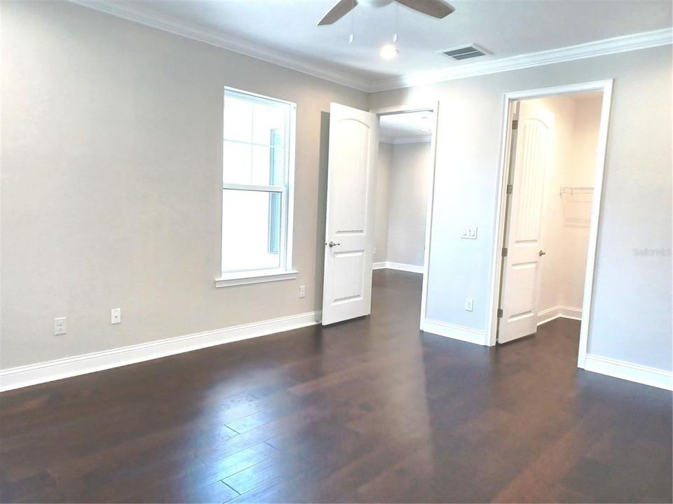 View from master bedroom out to 2nd floor bonus area