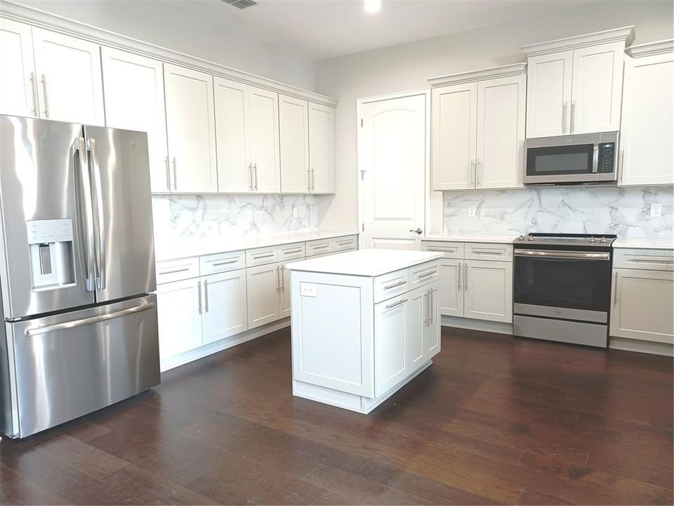 Spacious kitchen plus island