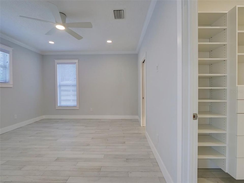 Primary Bedroom w/ Custom Walk-In Closet