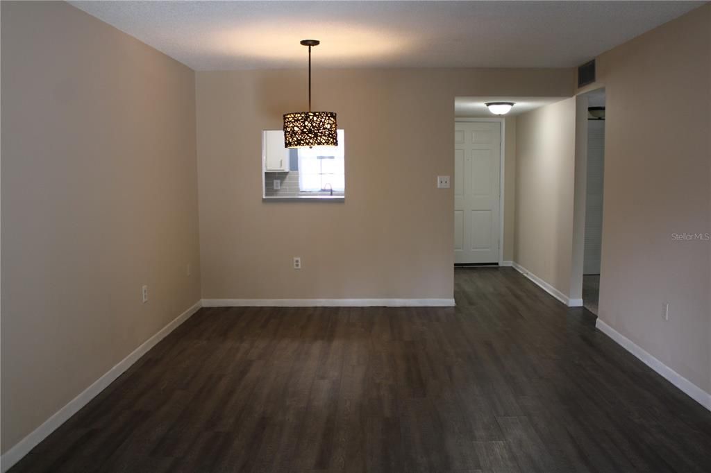 Family room/ dining area