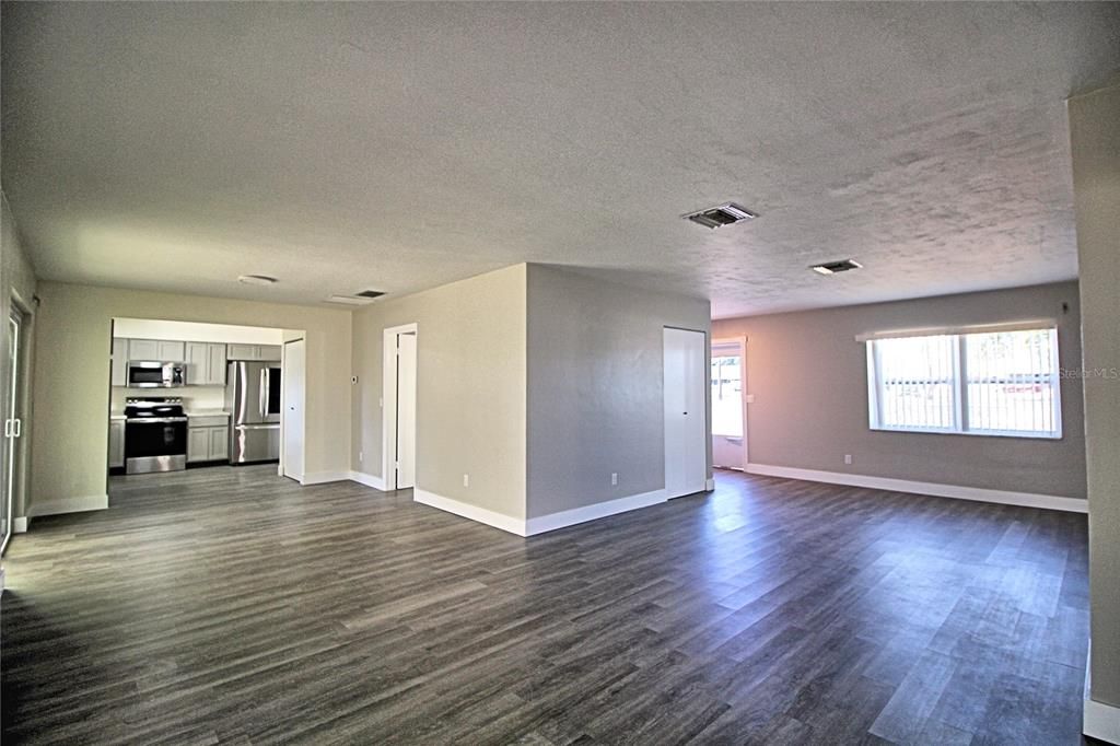 Living Dining Area Looking Towards Kitchen