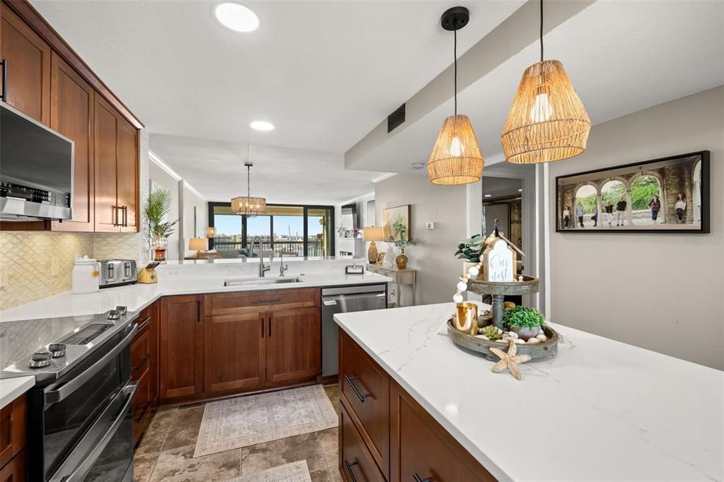 Quartz countertop perfection