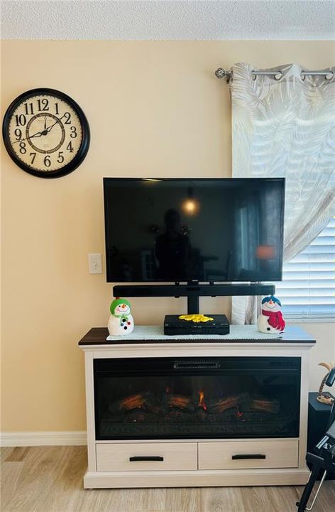 Bonus Room Electric Fireplace