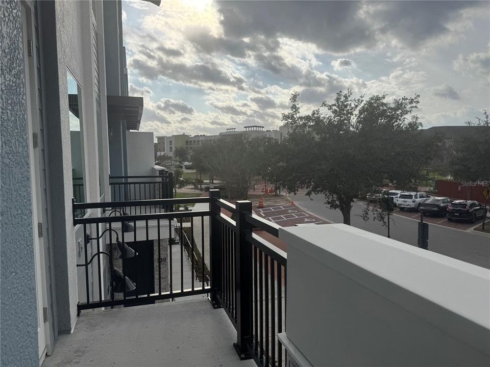 Overlook Balcony off Great Room.